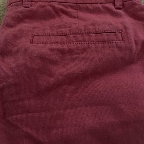 KHAKIS BY GAP BOYFRIEND ROLL UP‎ SHORTS SALMON PINK 00 - Picture 6 of 8